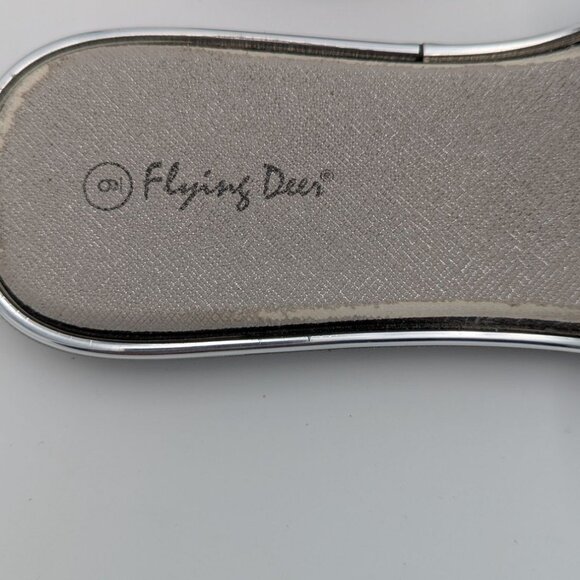 Flying Deer Women's Slides Sandals Size 9 with Glitter and Ornaments Casual - Picture 7 of 8
